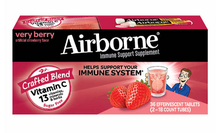 Load image into Gallery viewer, Airborne Immune Support, 36 Effervescent Tablets 免疫支持補充劑,36 片泡騰片