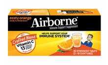 Load image into Gallery viewer, Airborne Immune Support, 36 Effervescent Tablets 免疫支持補充劑，36 片泡騰片
