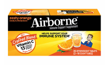 Load image into Gallery viewer, Airborne Immune Support, 36 Effervescent Tablets 免疫支持補充劑,36 片泡騰片