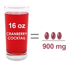 Load image into Gallery viewer, Trunature Cranberry Supplement 650 mg., 140 1 a Day Vegetarian Capsules  Trunature 蔓越莓補充劑 650 毫克,140 粒,每天 1 粒素食膠囊