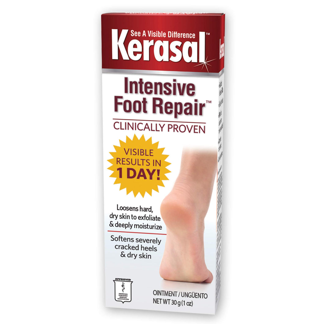 Kerasal 足部修復軟膏 1oz    Intensive Foot Repair