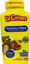 Load image into Gallery viewer, L'il Critters Gummy Vites Kids Daily Multivitamin  300 Gummies 兒童每日多種維生素 特大瓶裝 300粒 軟糖