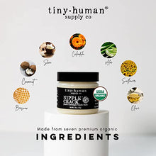 Load image into Gallery viewer, Organic Nipple Cream, Nipple Crack Lanolin Free Nipple Butter, Balm for Breastfeeding Mothers, No Need to Wash Off, Safe for Baby and Mama 有機乳頭霜,不含羊毛脂,適合母乳喂養的母親使用,無需清洗,嬰兒和媽媽都可以安全使用