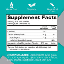 Load image into Gallery viewer, Magnesium Gummies for Adults, Qunol 250mg Extra Strength Magnesium Citrate 150 Gummies  成人鎂軟糖,Qunol 250 毫克超強檸檬酸鎂軟糖,高吸收鎂補充劑,支持神經健康、骨骼健康、肌肉健康,素食,150 粒裝