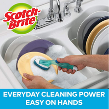 Load image into Gallery viewer, 美國 3M 防刮洗碗棒 無需用手觸摸任何油膩的碗碟 3M Scotch-Brite Non-Scratch Dishwand, Keeps Hands out of the Mess