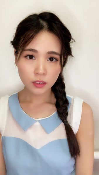 "fishbone" braid hairstyle 浪漫可愛魚骨辮