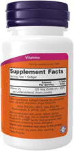 Load image into Gallery viewer, NOW Foods Vitamin D-3 維生素, 5,000 iu 國際單位, 120 softgels
