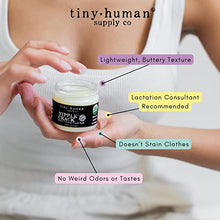 Load image into Gallery viewer, Organic Nipple Cream, Nipple Crack Lanolin Free Nipple Butter, Balm for Breastfeeding Mothers, No Need to Wash Off, Safe for Baby and Mama 有機乳頭霜，不含羊毛脂，適合母乳喂養的母親使用，無需清洗，嬰兒和媽媽都可以安全使用
