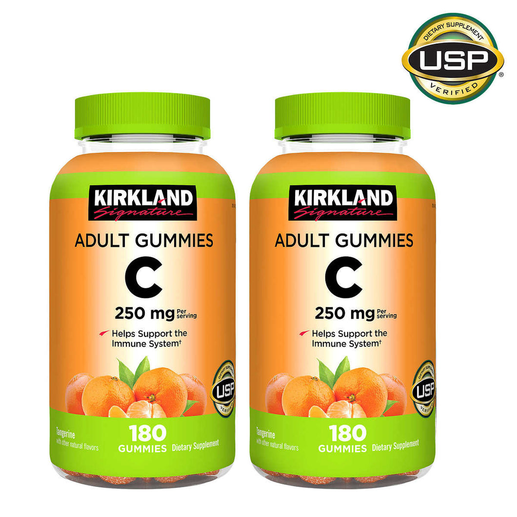 Kirkland Signature™ Vitamin C Gummies 成人維生素 C 軟糖 180粒